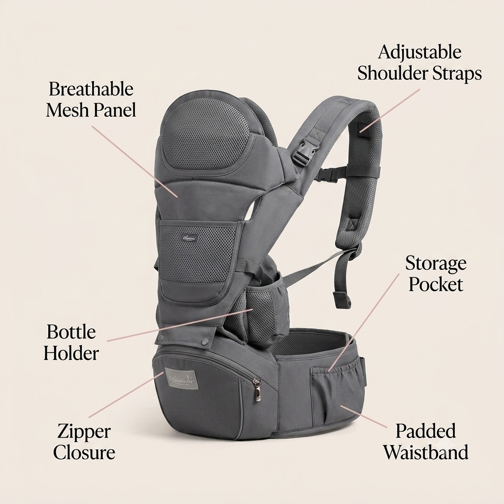 The OnwardMama™ Hip Carrier
